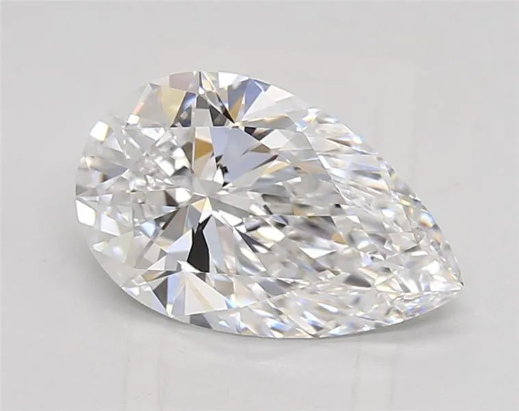 2.00ct Pear Lab Grown Diamond (Colour D, Clarity FL, IGI Certified)