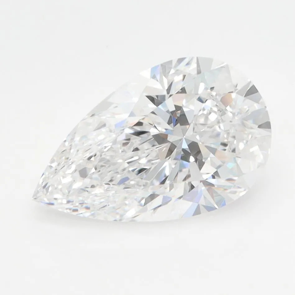 2.00ct Pear Lab Grown Diamond (Colour D, Clarity VVS1, IGI Certified)