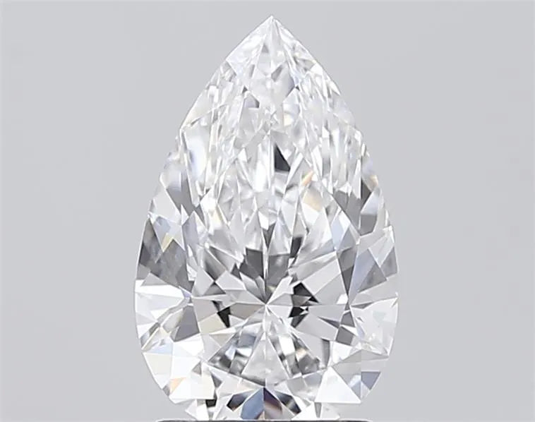 2.00ct Pear Lab Grown Diamond (Colour D, Clarity VVS1, IGI Certified)