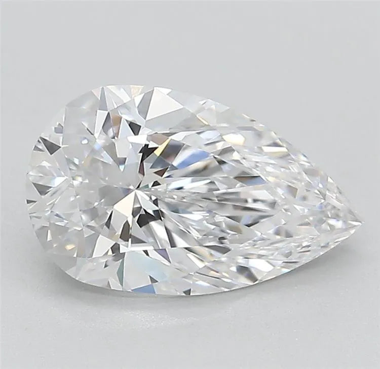 2.00ct Pear Lab Grown Diamond (Colour D, Clarity VVS2, IGI Certified)