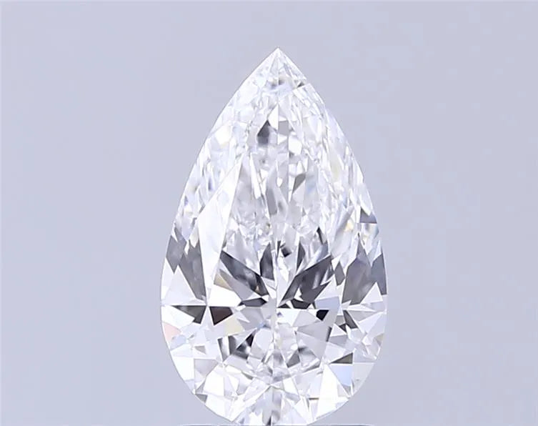 2.00ct Pear Lab Grown Diamond (Colour D, Clarity VVS2, IGI Certified)