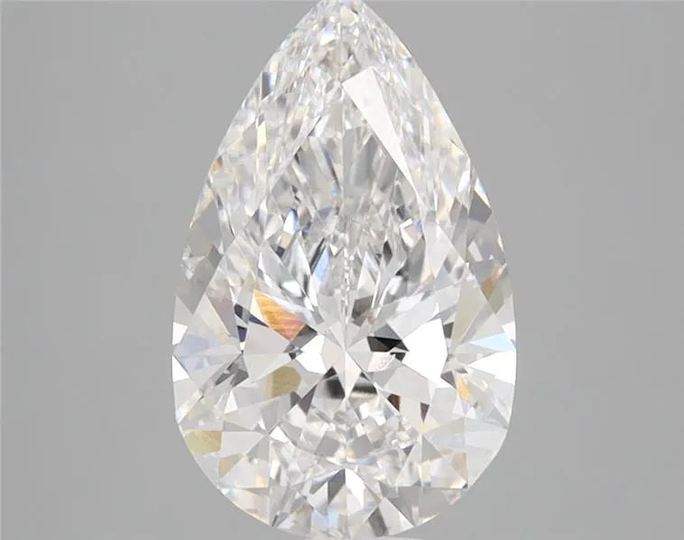 2.00ct Pear Lab Grown Diamond (Colour D, Clarity VVS2, IGI Certified)