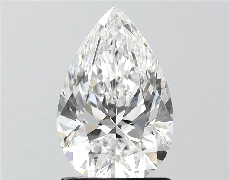 2.00ct Pear Lab Grown Diamond (Colour E, Clarity VVS2, Cut VG, IGI Certified)