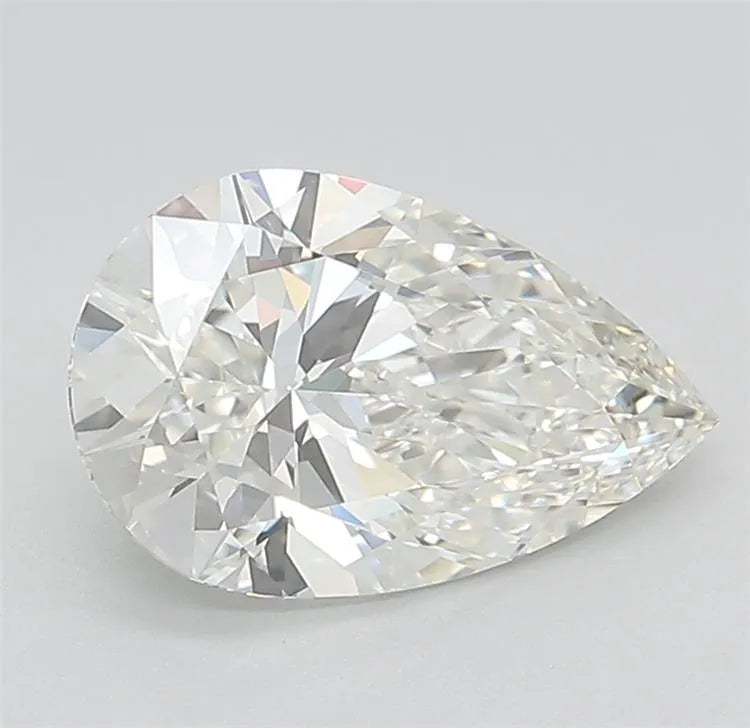 2.00ct Pear Lab Grown Diamond (Colour F, Clarity IF, Cut EX, IGI Certified)
