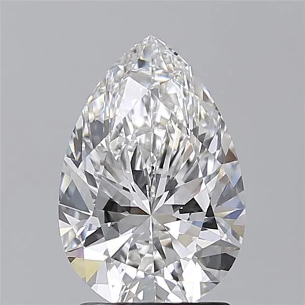 2.00ct Pear Lab Grown Diamond (Colour F, Clarity VVS2, Cut EX, IGI Certified)