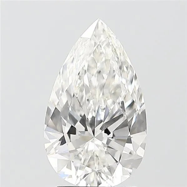 2.00ct Pear Lab Grown Diamond (Colour F, Clarity VVS2, IGI Certified)