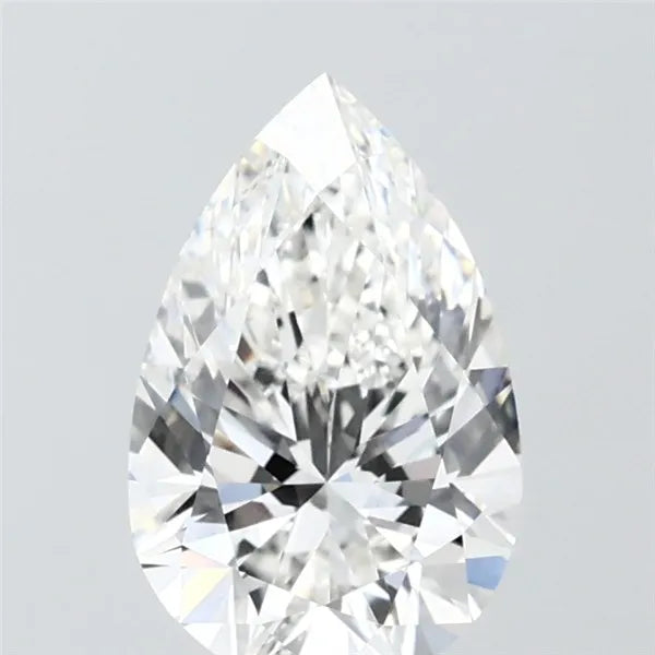 2.00ct Pear Lab Grown Diamond (Colour F, Clarity VVS2, IGI Certified)