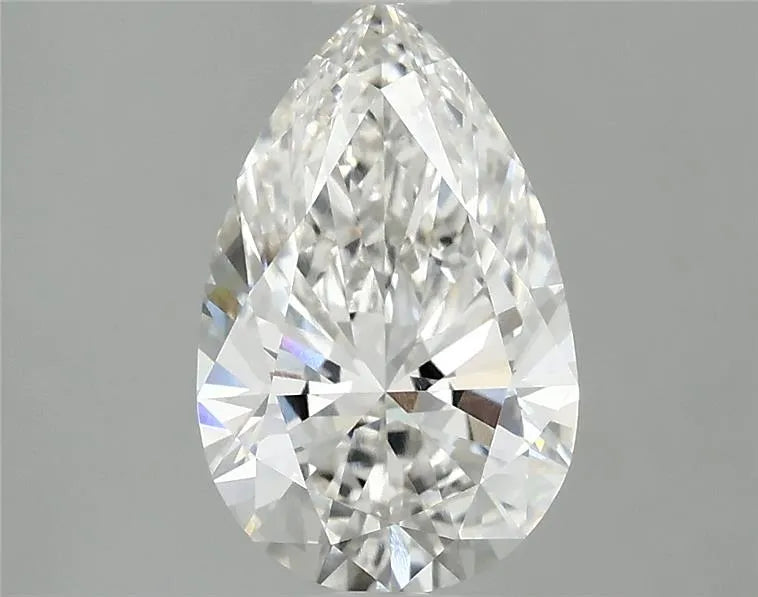 2.00ct Pear Lab Grown Diamond (Colour F, Clarity VVS2, IGI Certified)