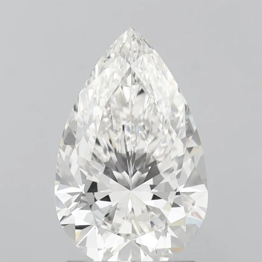 2.00ct Pear Lab Grown Diamond (Colour F, Clarity VVS2, IGI Certified)