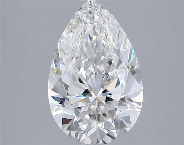 2.00ct Pear Lab Grown Diamond (Colour F, Clarity VVS2, IGI Certified)