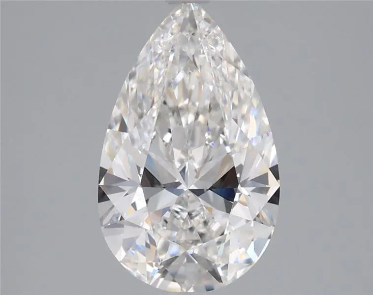 2.00ct Pear Lab Grown Diamond (Colour F, Clarity VVS2, IGI Certified)