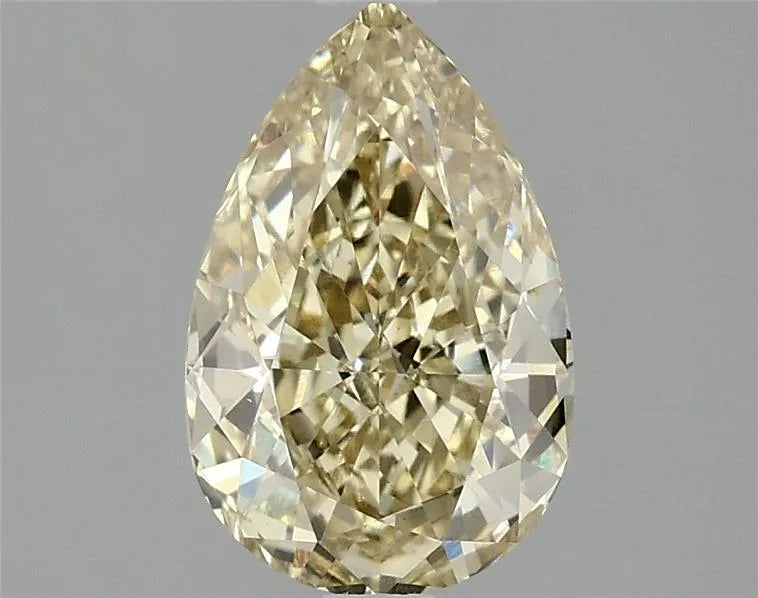 2.00ct Pear Lab Grown Diamond (Colour Fancy Intense Yellow, Clarity VS2, IGI Certified)