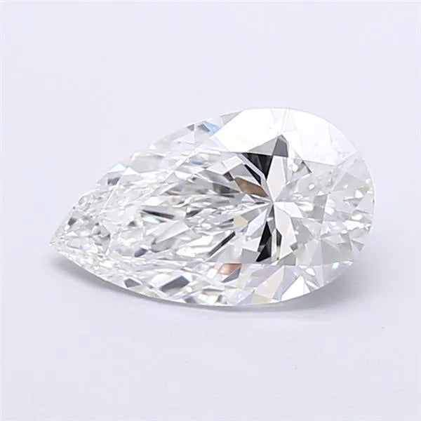 2.00ct Pear Lab Grown Diamond (Colour Fancy Vivid Blue, Clarity VVS2, IGI Certified)