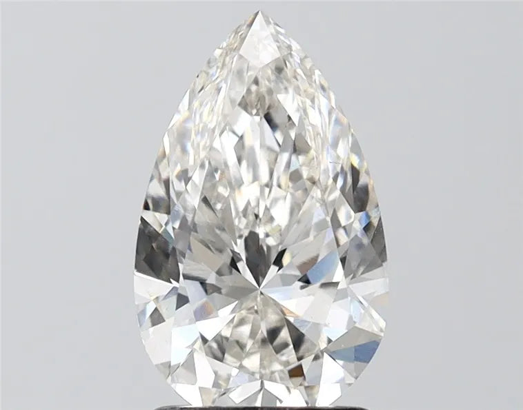 2.00ct Pear Lab Grown Diamond (Colour G, Clarity VS1, IGI Certified)
