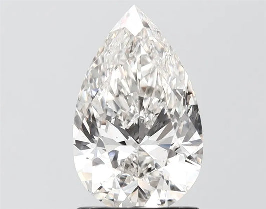 2.00ct Pear Lab Grown Diamond (Colour G, Clarity VS2, IGI Certified)