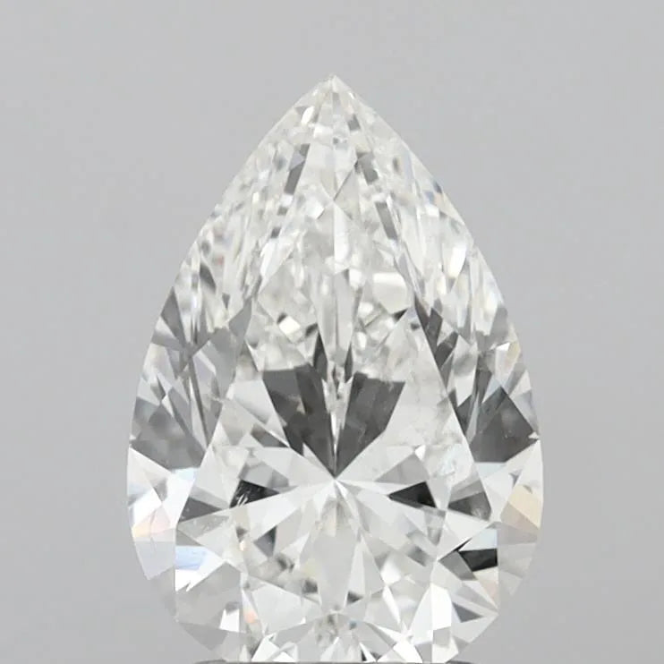 2.00ct Pear Natural Diamond (Colour G, Clarity SI1, GIA Certified)