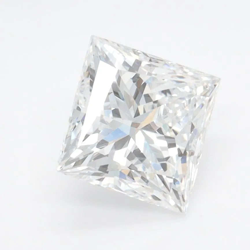 2.00ct Princess Lab Grown Diamond (Colour D, Clarity IF, IGI Certified)