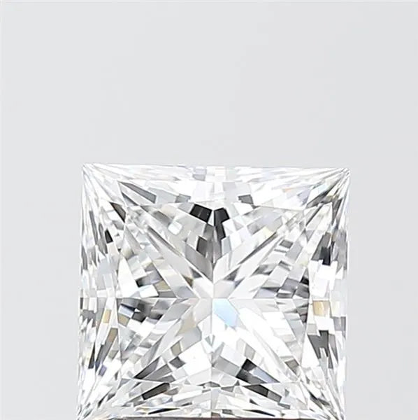 2.00ct Princess Lab Grown Diamond (Colour D, Clarity VVS2, IGI Certified)