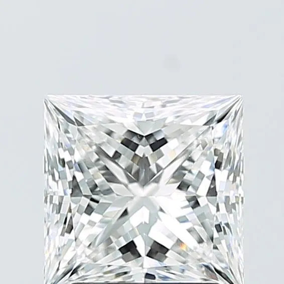 2.00ct Princess Lab Grown Diamond (Colour E, Clarity VVS2, IGI Certified)