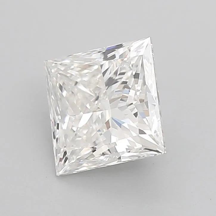 2.00ct Princess Lab Grown Diamond (Colour F, Clarity VS1, IGI Certified)