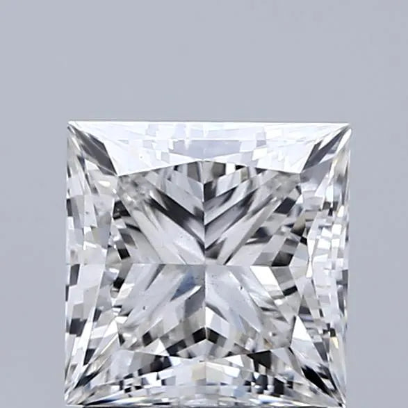 2.00ct Princess Lab Grown Diamond (Colour F, Clarity VS2, IGI Certified)