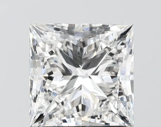 2.00ct Princess Lab Grown Diamond (Colour F, Clarity VVS1, IGI Certified)