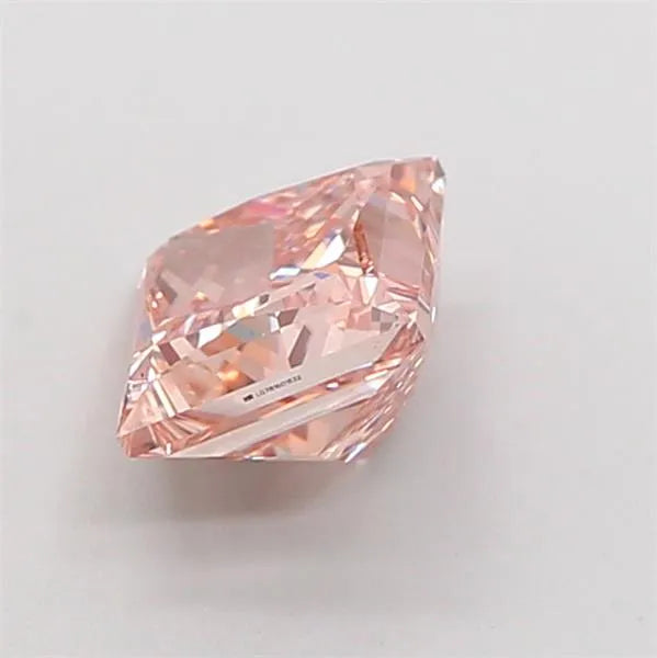 2.00ct Princess Lab Grown Diamond (Colour Fancy Intense Pink, Clarity VS1, IGI Certified)