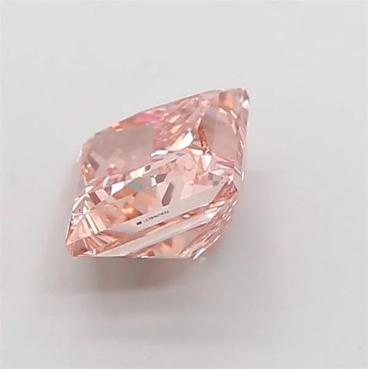 2.00ct Princess Lab Grown Diamond (Colour Fancy Intense Pink, Clarity VS1, IGI Certified)