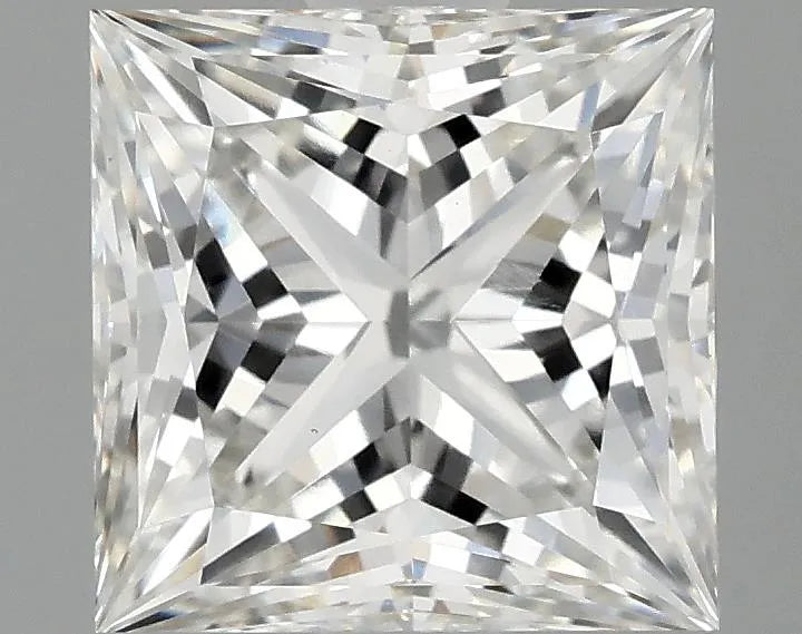 2.00ct Princess Lab Grown Diamond (Colour G, Clarity VS1, IGI Certified)