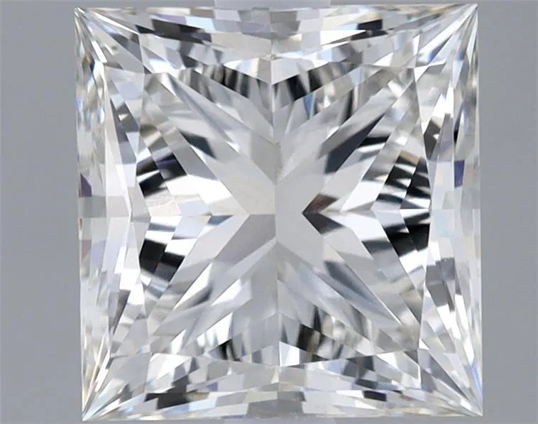 2.00ct Princess Lab Grown Diamond (Colour H, Clarity VVS2, IGI Certified)