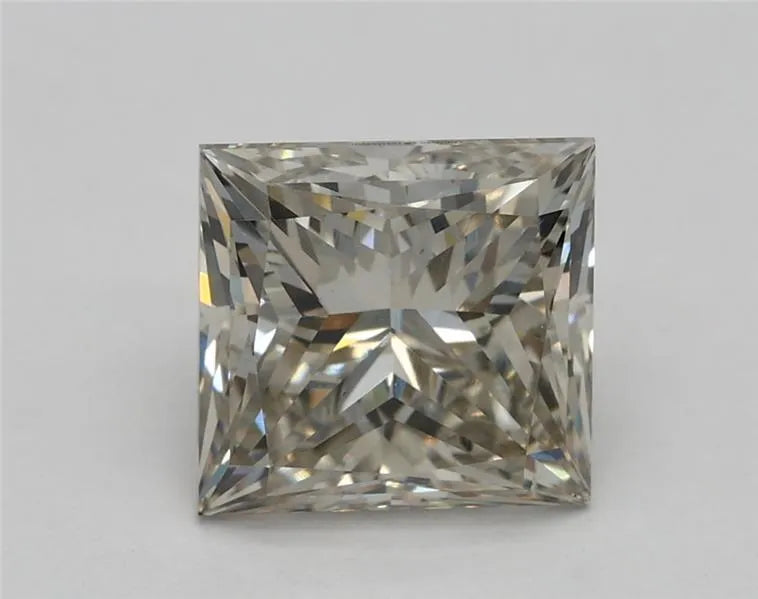2.00ct Princess Lab Grown Diamond (Colour K, Clarity SI1, IGI Certified)