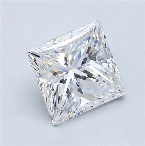 2.00ct Princess Natural Diamond (Colour E, Clarity VS2, GIA Certified)