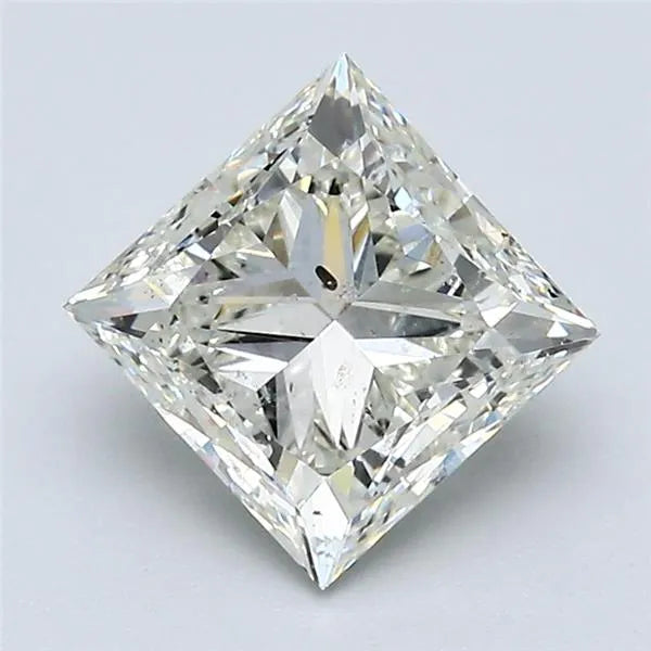 2.00ct Princess Natural Diamond (Colour L, Clarity SI2, GIA Certified)