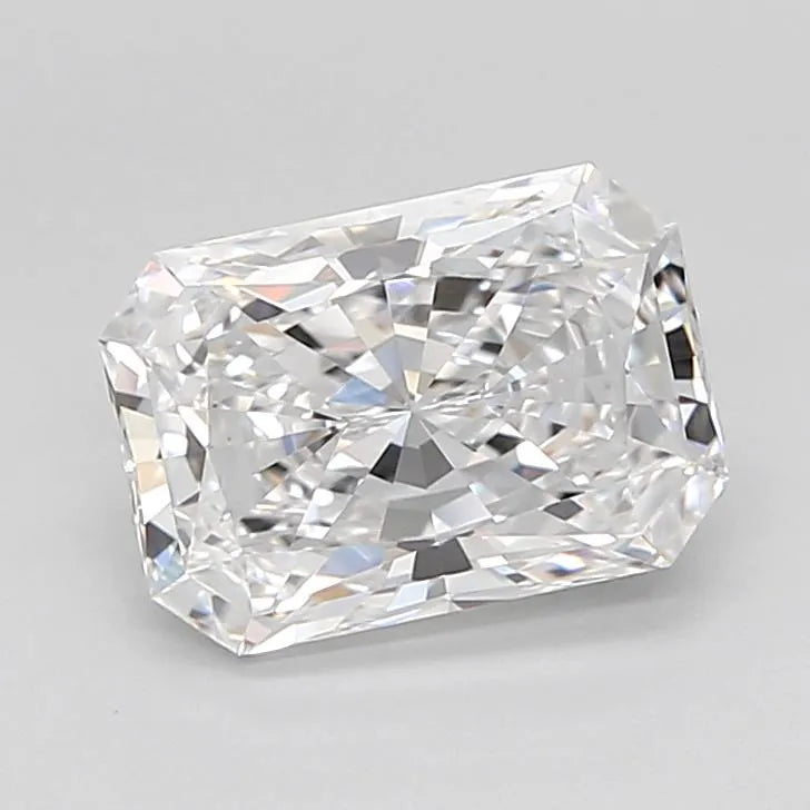 2.00ct Radiant Lab Grown Diamond (Colour D, Clarity IF, Cut EX, IGI Certified)