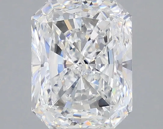 2.00ct Radiant Lab Grown Diamond (Colour D, Clarity VVS2, IGI Certified)