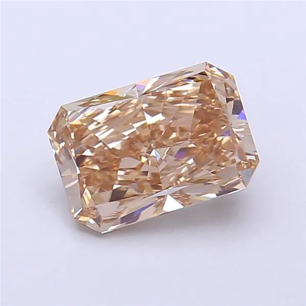 2.00ct Radiant Lab Grown Diamond (Colour Fancy Brown, Clarity VS1, IGI Certified)