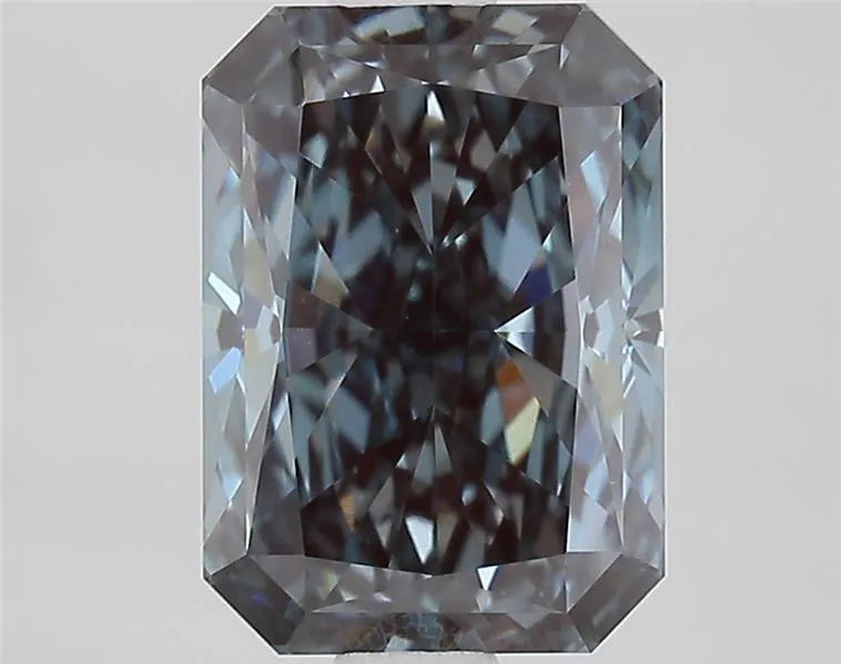 2.00ct Radiant Lab Grown Diamond (Colour Fancy Deep Blue, Clarity VS1, IGI Certified)