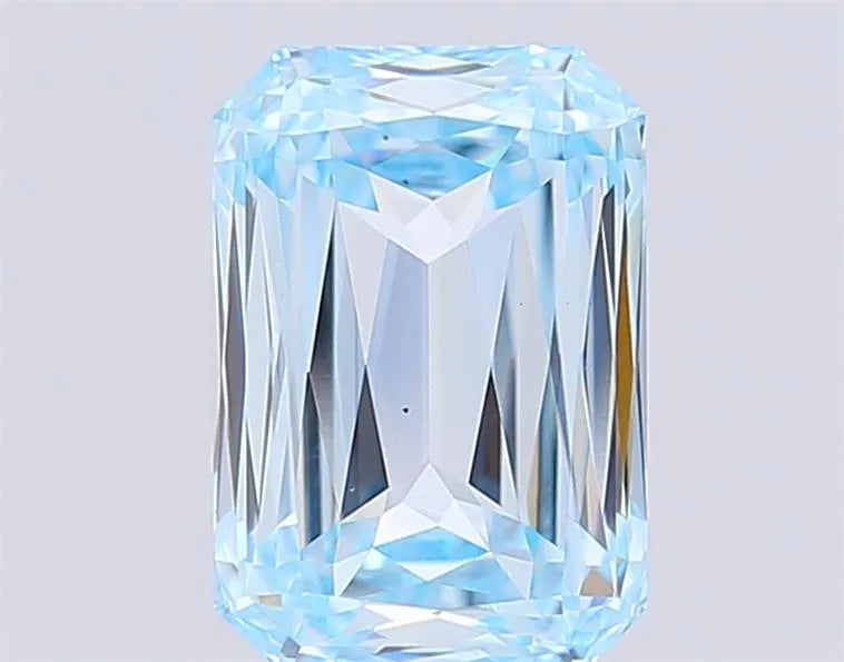 2.00ct Radiant Lab Grown Diamond (Colour Fancy Intense Blue, Clarity VS1, IGI Certified)