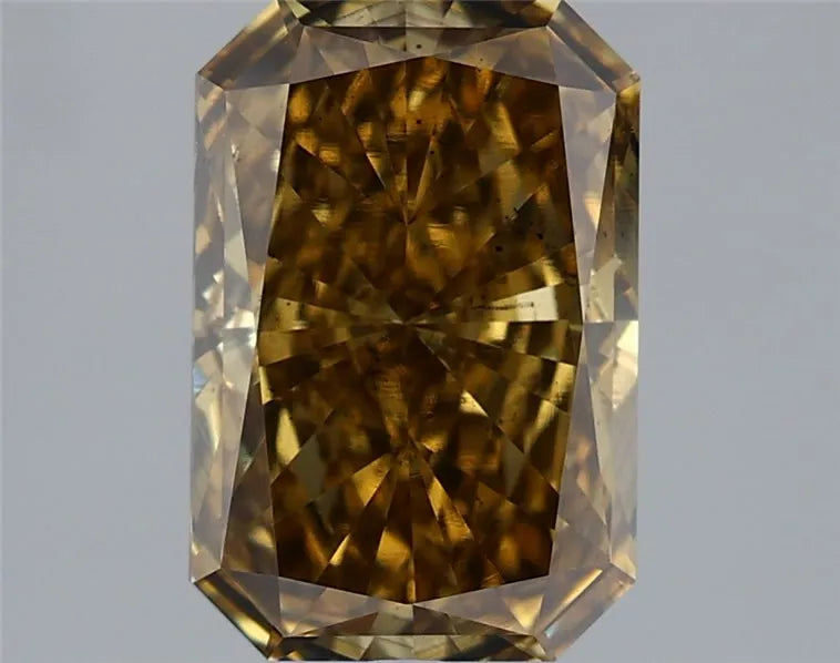 2.00ct Radiant Lab Grown Diamond (Colour Fancy Intense Gray Yellow, Clarity SI1, IGI Certified)