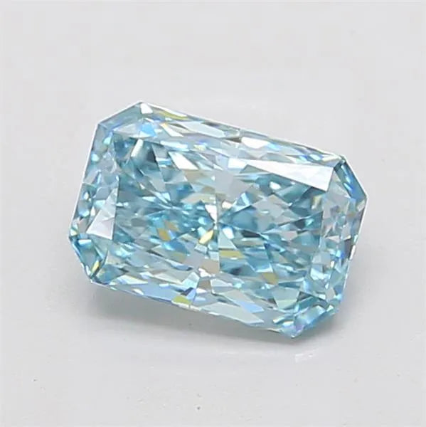 2.00ct Radiant Lab Grown Diamond (Colour Fancy Intense Greenish Blue, Clarity VS2, IGI Certified)