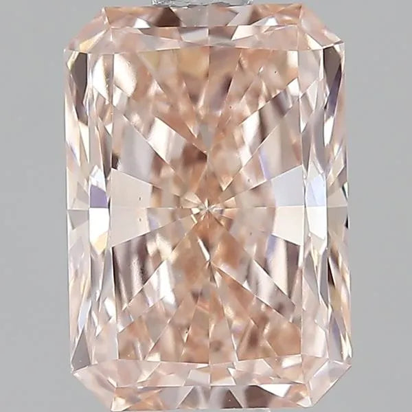 2.00ct Radiant Lab Grown Diamond (Colour Fancy Intense Orange Pink, Clarity VS1, IGI Certified)