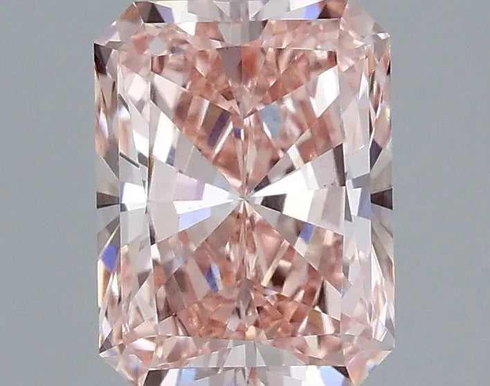 2.00ct Radiant Lab Grown Diamond (Colour Fancy Intense Pink, Clarity VS1, IGI Certified)