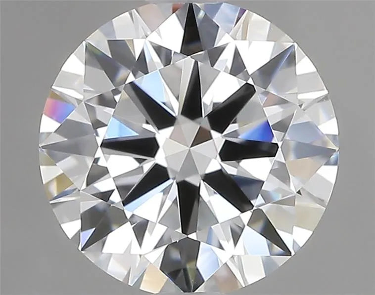 2.00ct Round Lab Grown Diamond (Colour D, Clarity IF, Cut ID, IGI Certified)