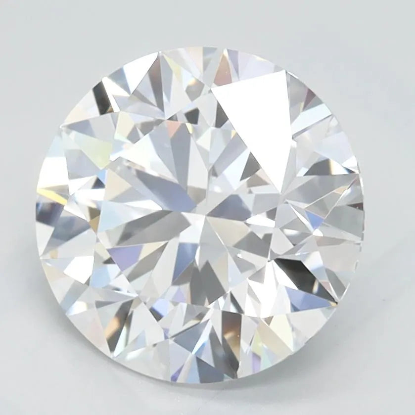 2.00ct Round Lab Grown Diamond (Colour D, Clarity IF, Cut ID, IGI Certified)