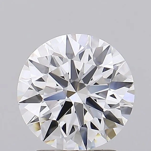 2.00ct Round Lab Grown Diamond (Colour D, Clarity IF, Cut ID, IGI Certified)