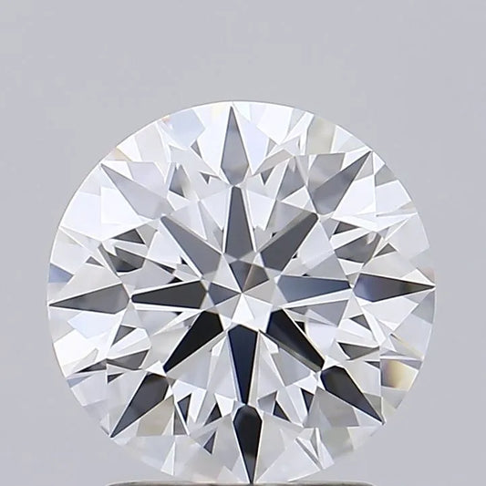 2.00ct Round Lab Grown Diamond (Colour D, Clarity IF, Cut ID, IGI Certified)