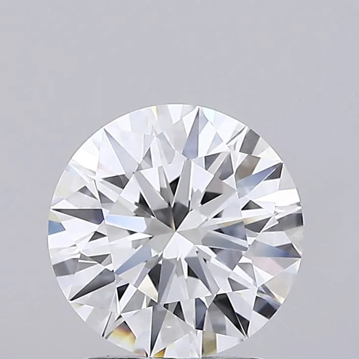 2.00ct Round Lab Grown Diamond (Colour D, Clarity IF, Cut ID, IGI Certified)