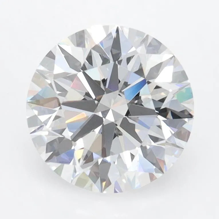 2.00ct Round Lab Grown Diamond (Colour D, Clarity IF, Cut ID, IGI Certified)