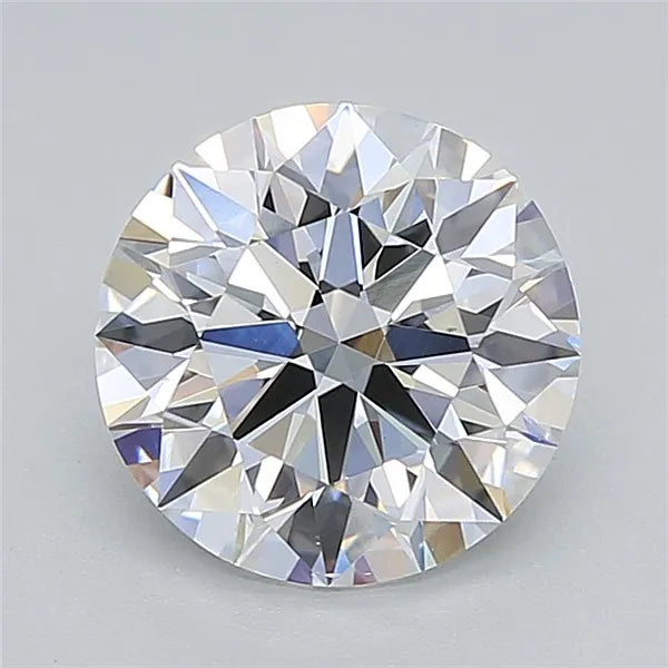 2.00ct Round Lab Grown Diamond (Colour D, Clarity VS1, Cut ID, IGI Certified)