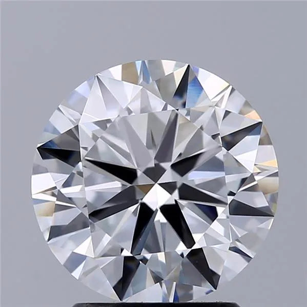 2.00ct Round Lab Grown Diamond (Colour D, Clarity VVS1, Cut EX, IGI Certified)